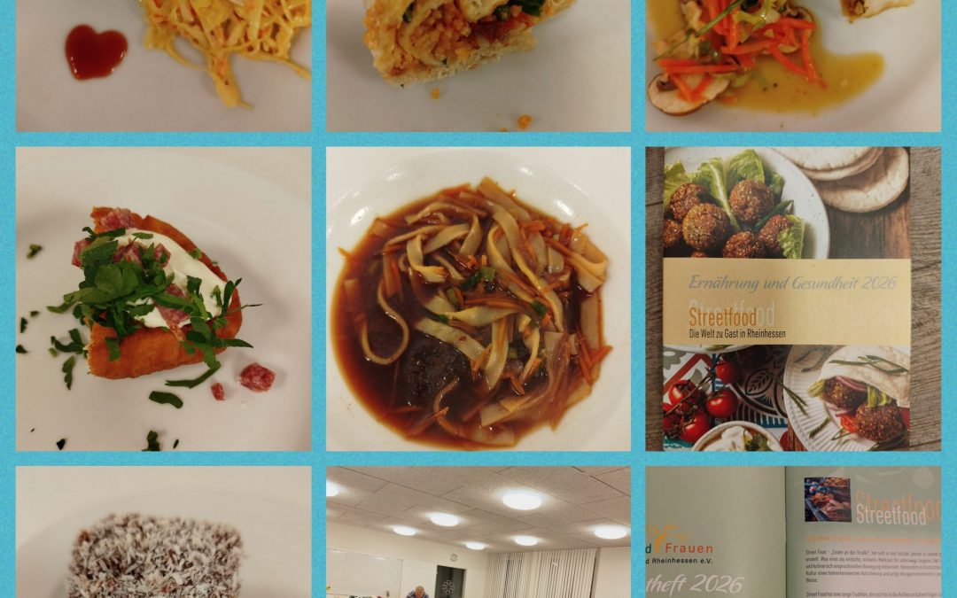 Kochvortrag zum Thema „Streetfood“