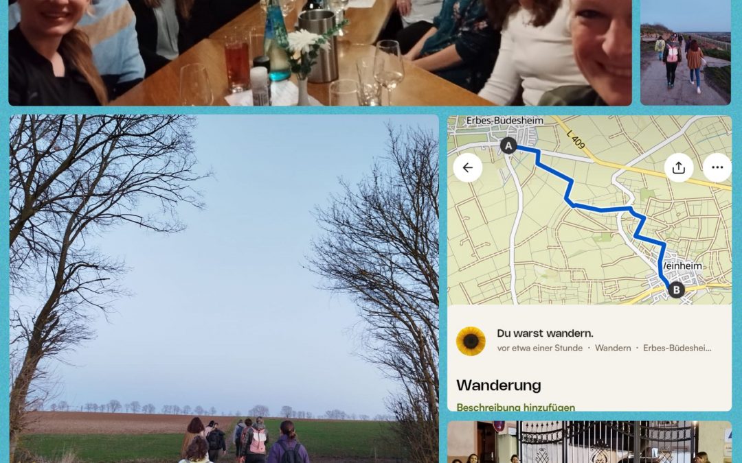 Abendwanderung nach Weinheim
