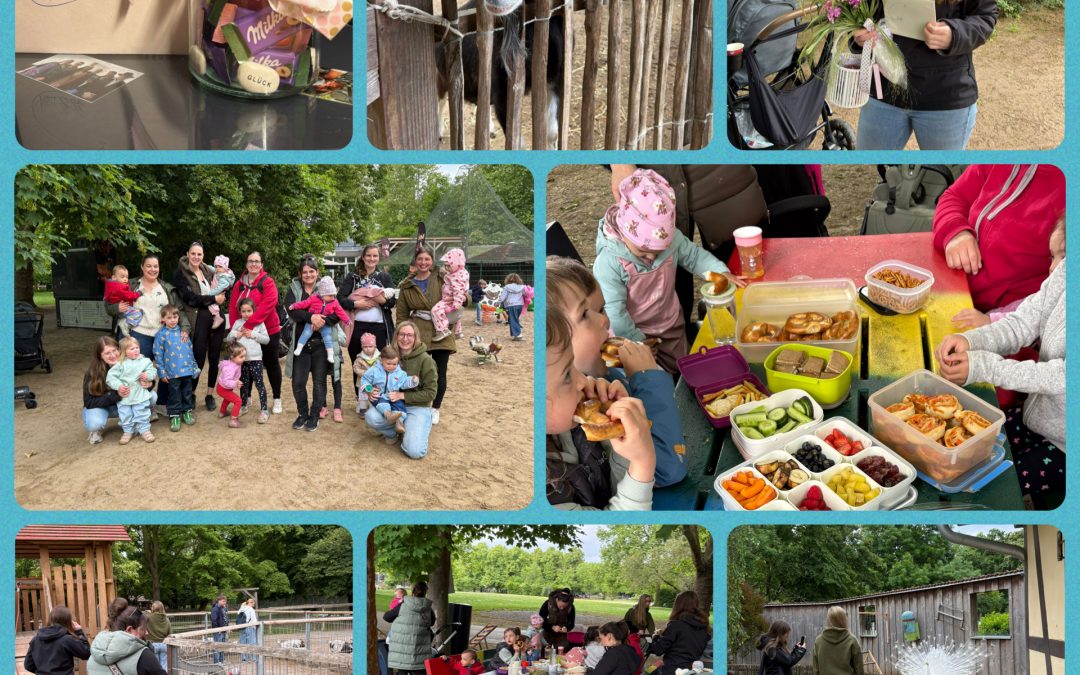 Ausflug der Krabbelgruppe in den Tiergarten Worms